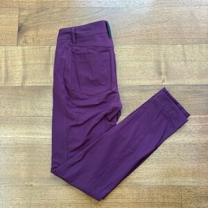 Lululemon Purple Slim Cropped Work Pants Vintage